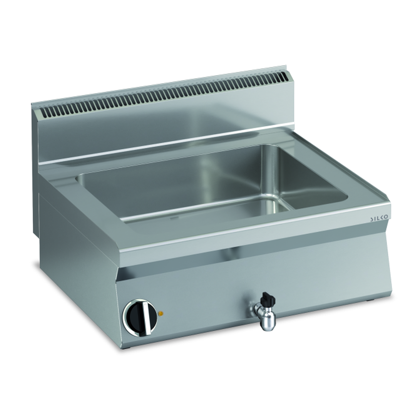 KBS Gastrotechnik Elektro Bainmarie 1 x 1/1 + 2 x 1/4 GN, 150 mm, Tischgerät