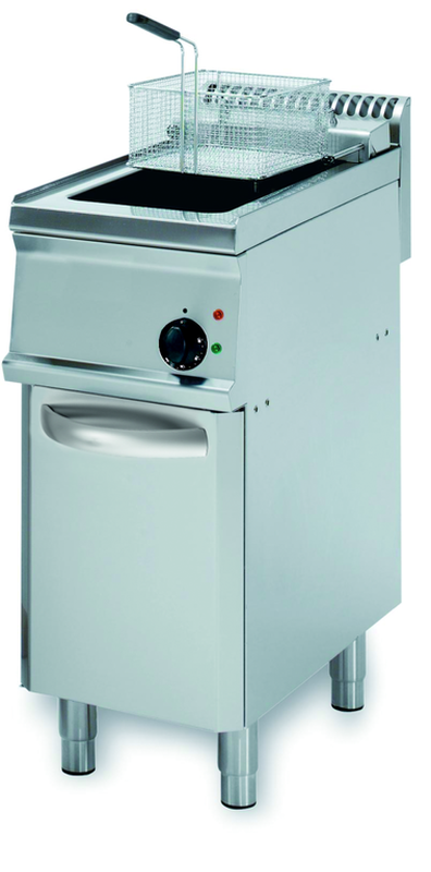 KBS Gastrotechnik Elektro-Fritteuse 1 Becken 1x 14 Liter Standgerät