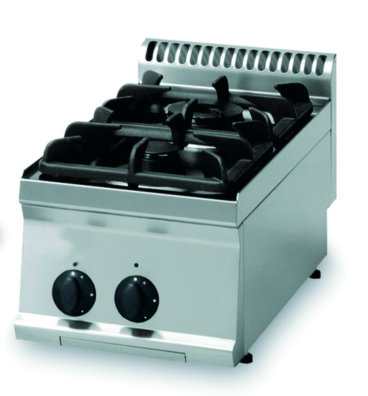KBS Gastrotechnik Gas-Kochfläche 10,5kW 2 Brenner Tischgerät