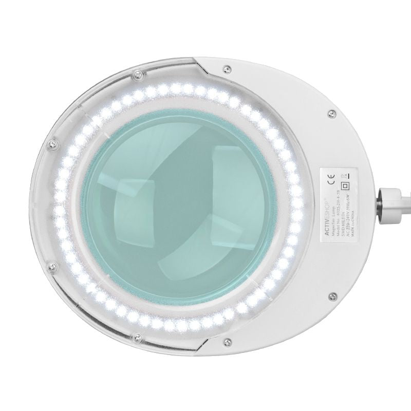 ActiveShop Lampe Lupe Elegante 6025 60 LED SMD 5d mit Stativ