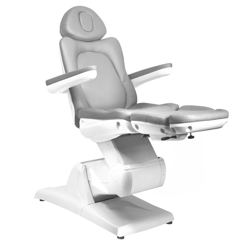 ActiveShop Elektrischer Kosmetikstuhl Azzurro 870 3 Motoren grau
