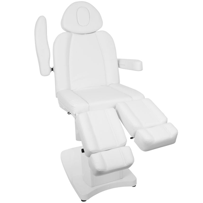 ActiveShop Elektrischer Kosmetikstuhl Azzurro 708AS Pedi 3 Motoren weiß