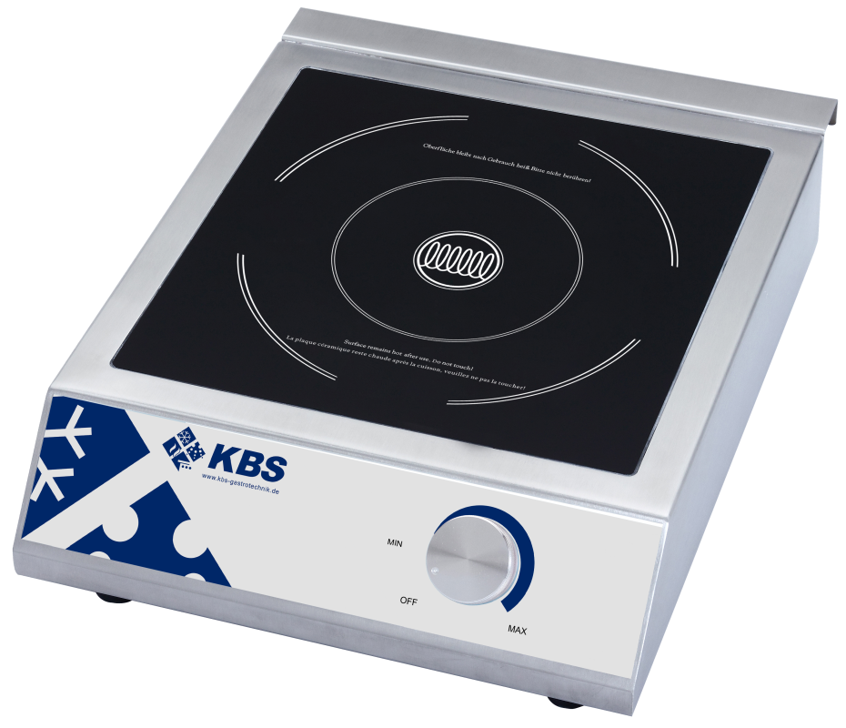 KBS Gastrotechnik Induktions-Kochfläche 3,5 KW SCHOTT CERAN® Feld