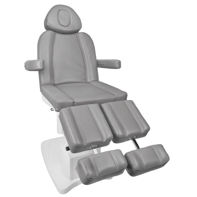 ActiveShop Elektrischer Kosmetikstuhl Azzurro 708AS Pedi 3 Motor grau
