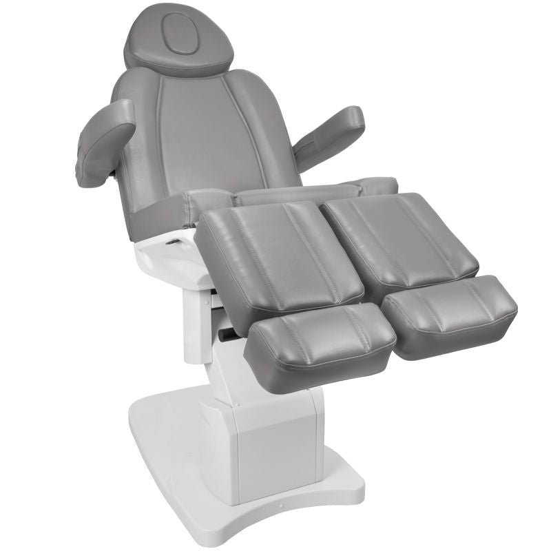 ActiveShop Elektrischer Kosmetikstuhl Azzurro 708AS Pedi 3 Motor grau
