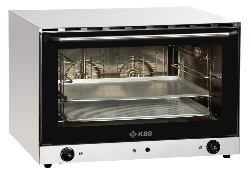 KBS Gastrotechnik Heißluftofen Euronorm 6,4 kW mit manueller Beschwadung