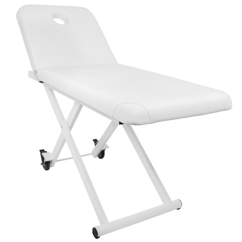 ActiveShop Elektrische Liege für Massage Azzurro 329E 1 Motor weiß