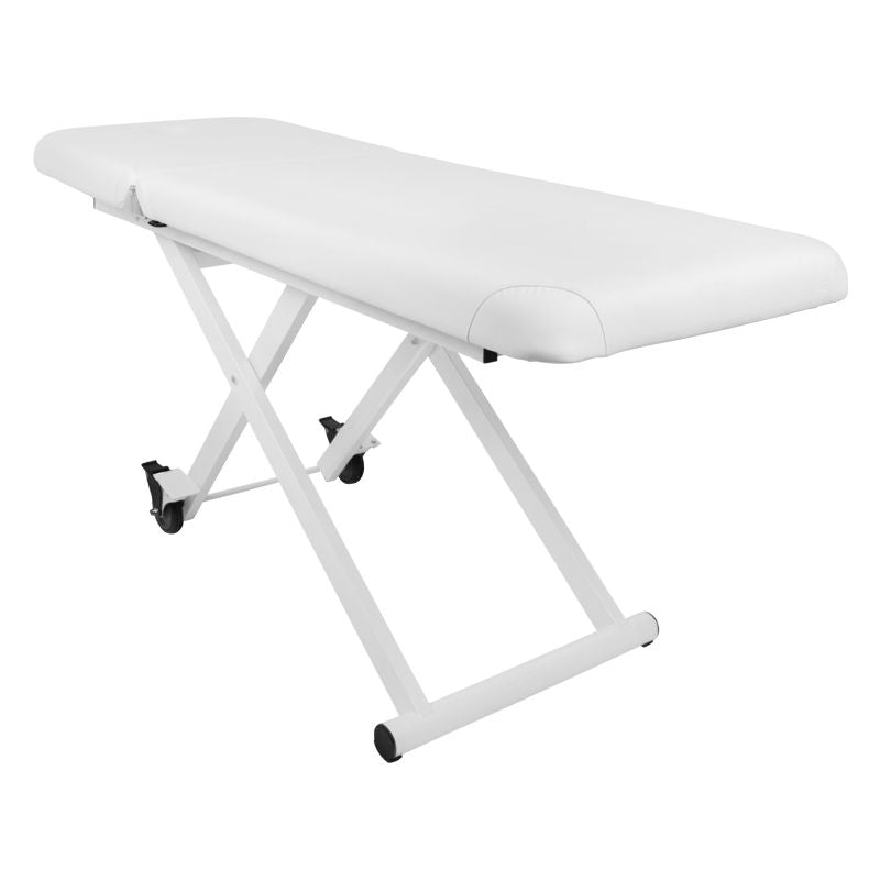 ActiveShop Elektrische Liege für Massage Azzurro 329E 1 Motor weiß