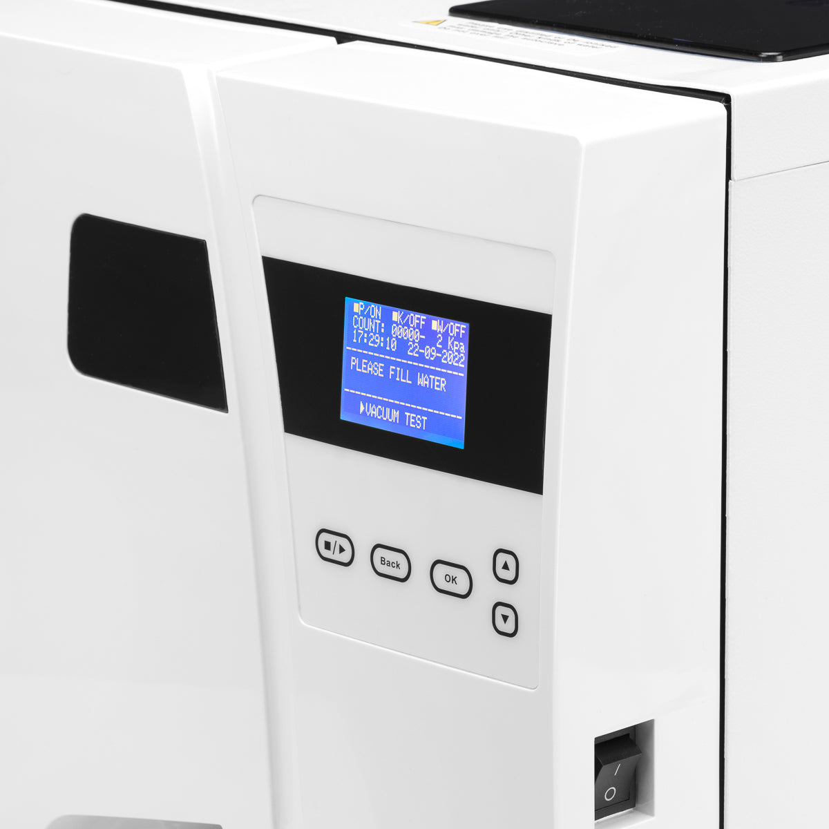 ActiveShop Lafomed Autoklav Premium Line LFSS23AA LCD mit Drucker 23 L Klasse B medizinisch