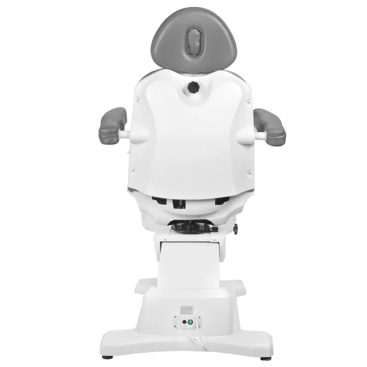 ActiveShop Elektrischer Kosmetikstuhl Azzurro 869AS Pedi drehbar 5 Motoren grau