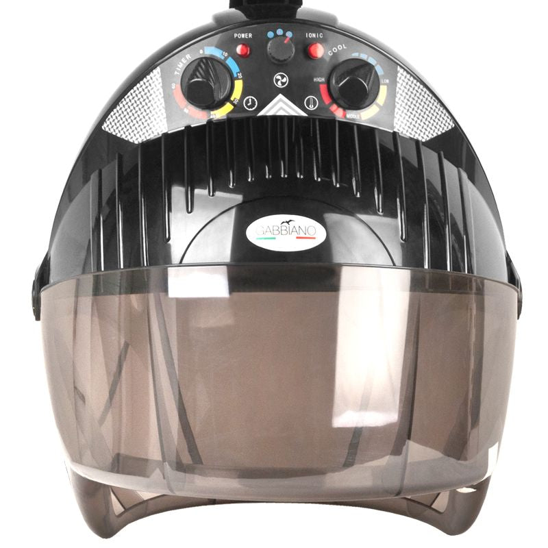 ActiveShop Gabbiano Hängehaartrockner Centurion DVI-303W drei Geschwindigkeiten Ionen schwarz