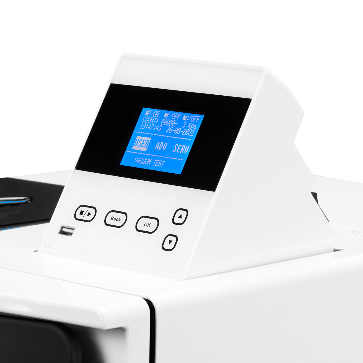 ActiveShop Lafomed Autoklav Compact Line LFSS08AD mit Drucker 8 L Klasse B medizinisch