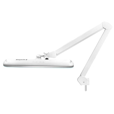ActiveShop LED-Werkstattlampe Elegante 801-tl mit Ständer, regulierbare Helligkeit und Lichtfarbe, weiß