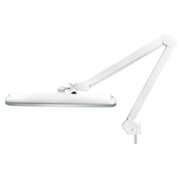 ActiveShop LED-Werkstattlampe Elegante 801-s mit Standardstativ weiß