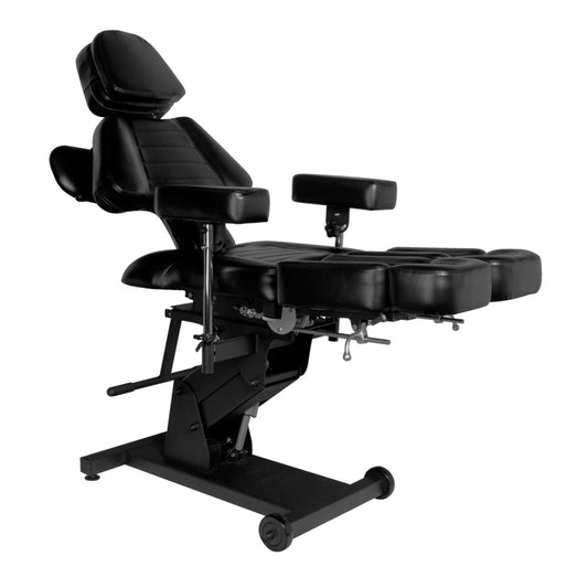 ActiveShop Elektrischer Tattoostuhl Pro Ink 606 schwarz