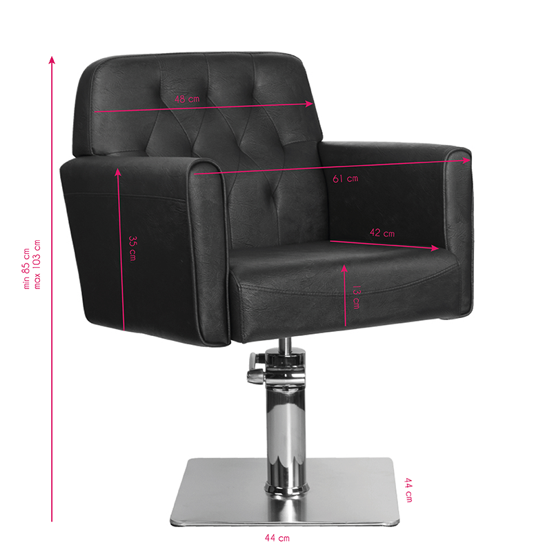 ActiveShop Gabbiano Friseurstuhl Hamburg braun