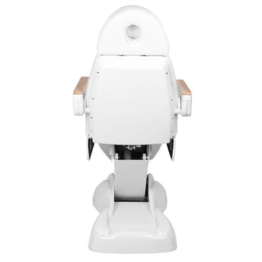 ActiveShop Elektrischer Kosmetikstuhl SILLON Lux 273b + Hocker 304 weiß