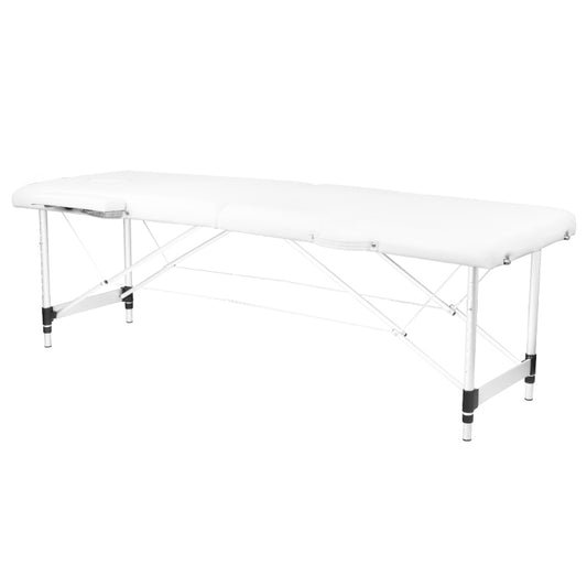 ActiveShop Aluminium-Klappmassagetisch Komfort Activ Fizjo 2-segmentig weiß