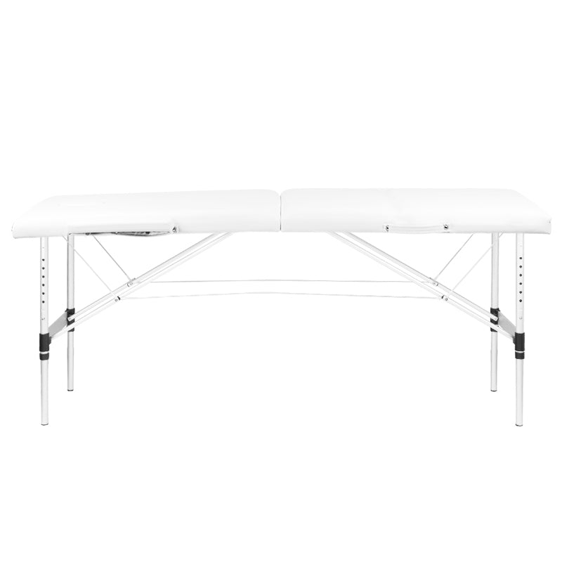 ActiveShop Aluminium-Klappmassagetisch Komfort Activ Fizjo 2-segmentig weiß