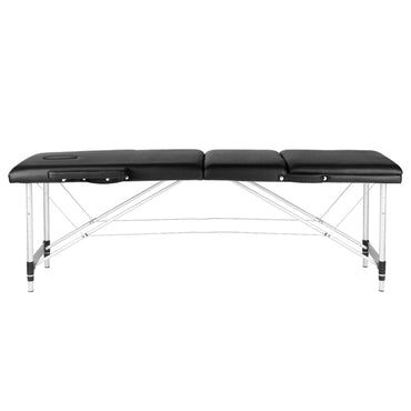 ActiveShop Aluminium-Klappmassagetisch Comfort Activ Fizjo 3-segmentig schwarz