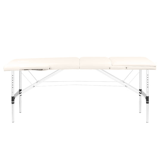 ActiveShop Aluminium-Klappmassagetisch Comfort Activ Fizjo 3-segmentig cream