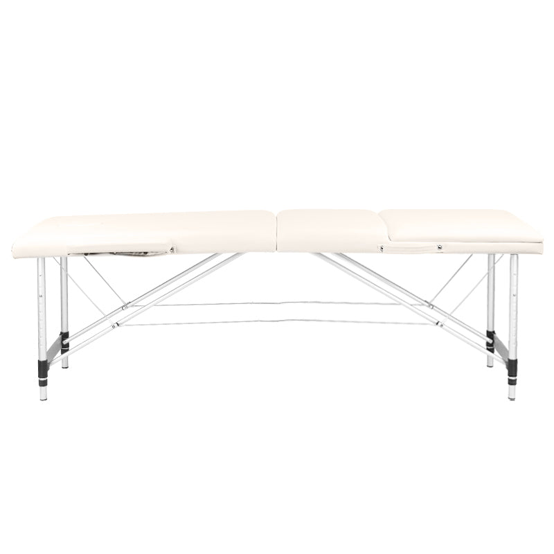 ActiveShop Aluminium-Klappmassagetisch Comfort Activ Fizjo 3-segmentig cream