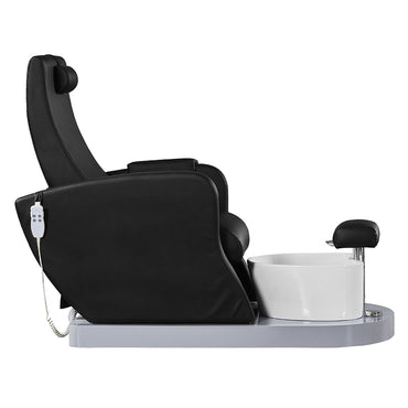 ActiveShop Azzurro Pediküre-Spa-Sessel 016A schwarz mit Hydromassage