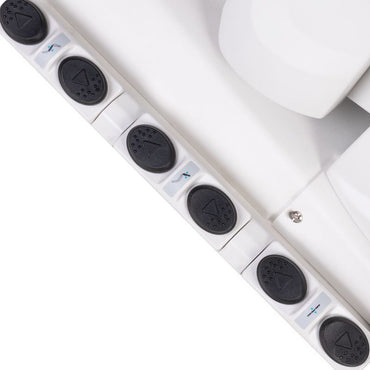 ActiveShop Elektrischer Kosmetikstuhl Azzurro 708B Exclusive 4 Motoren beheizt