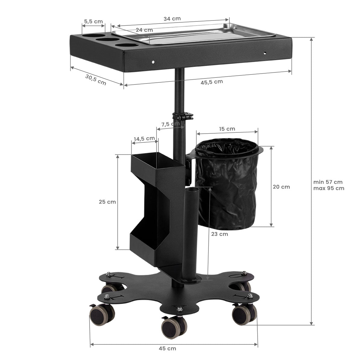 ActiveShop Tattoo-Assistent Pro Ink 716C schwarz