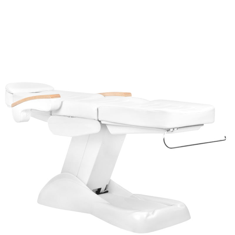 ActiveShop Elektrischer Kosmetikstuhl Lux weiß mit Heizfunktion