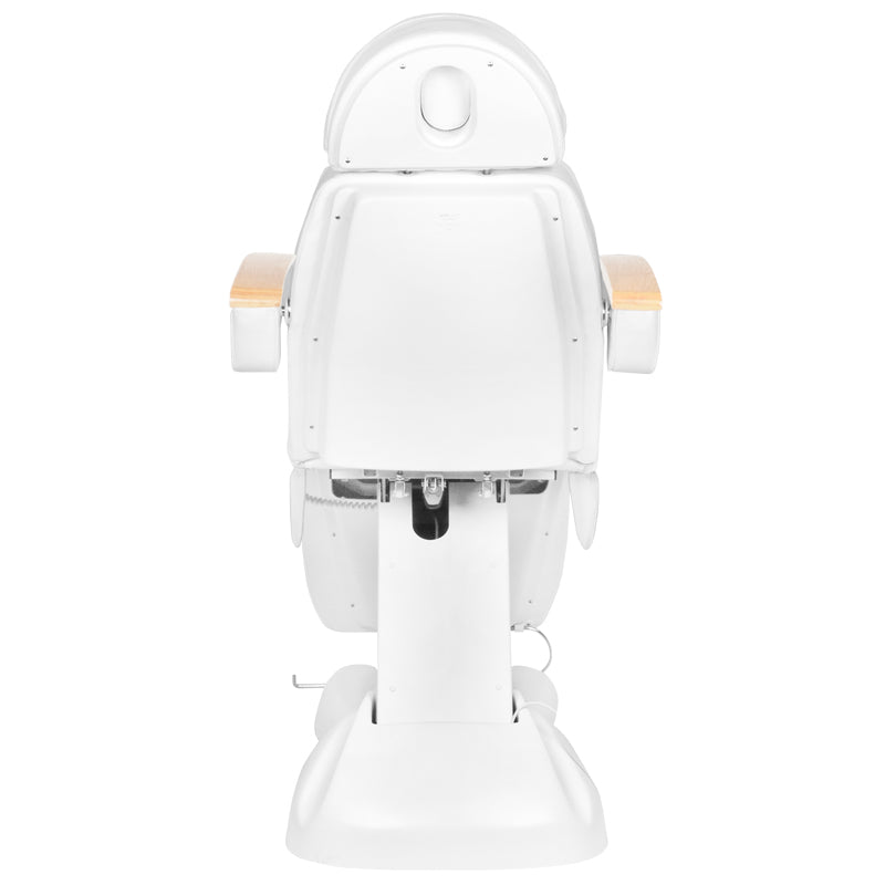 ActiveShop Elektrischer Kosmetikstuhl Lux weiß mit Heizfunktion