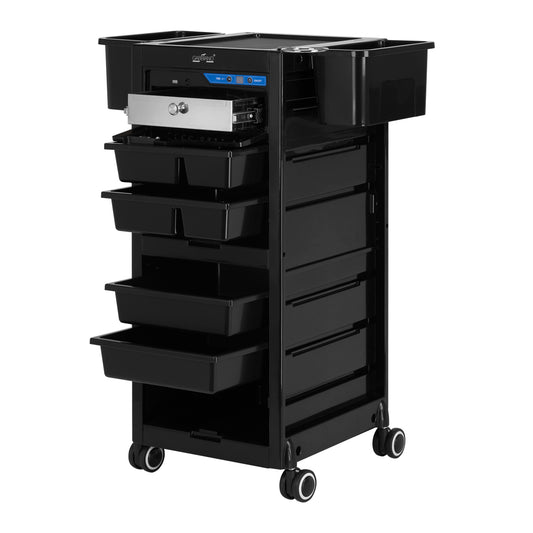 ActiveShop Gabbiano Friseurhelfer mit UV-Sterilisator 68UV schwarz