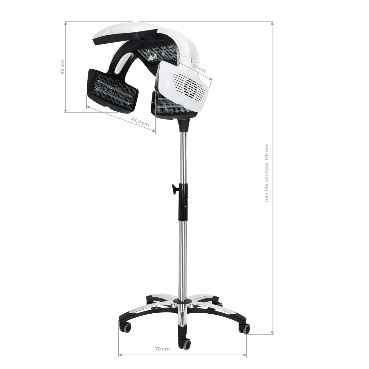 ActiveShop Gabbiano Infrazon stehend Y-707 weiß