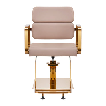 ActiveShop Gabbiano Friseurstuhl Porto gold beige