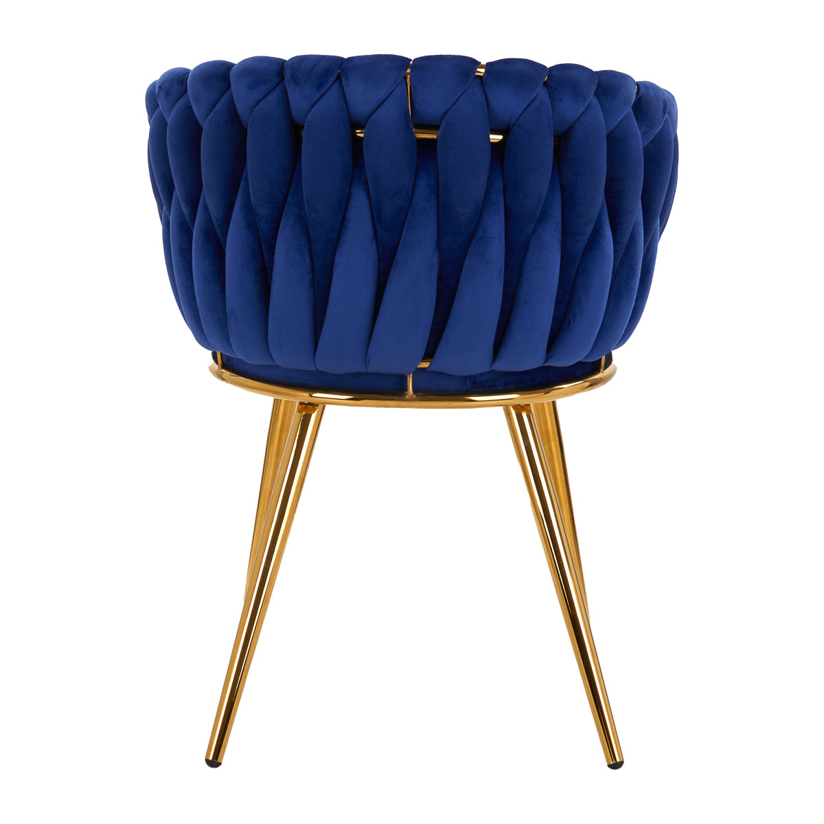 ActiveShop 4Rico Stuhl QS-GW06G Samt navyblau