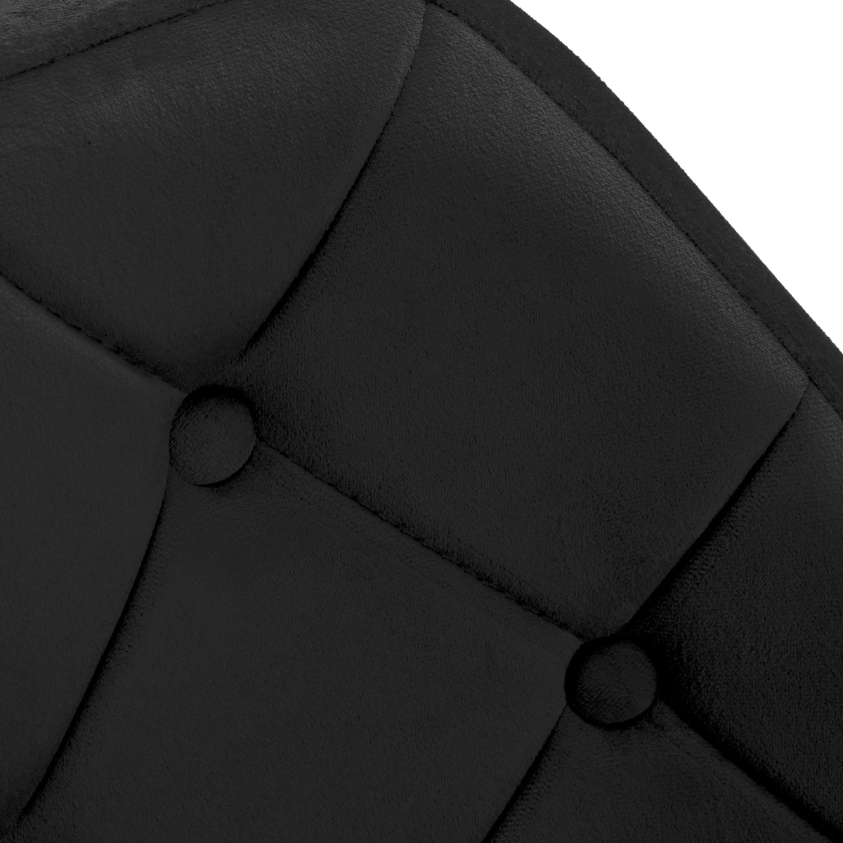 ActiveShop 4Rico Drehstuhl QS-BL14G Samt schwarz