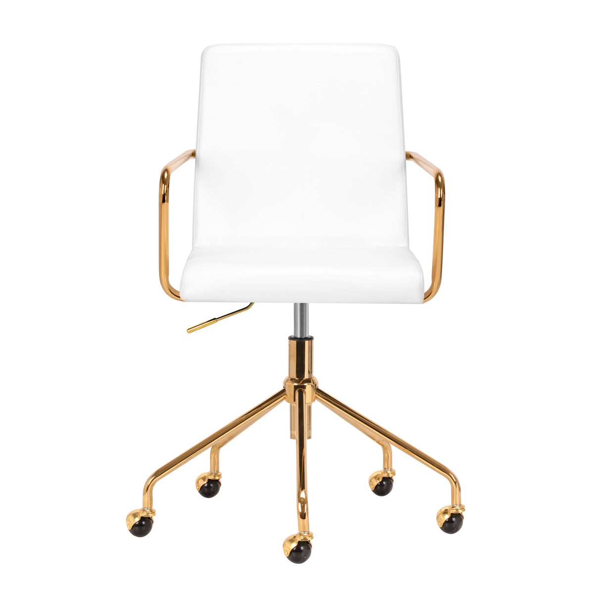 ActiveShop Kosmetikstuhl QS-OF211G goldweiß