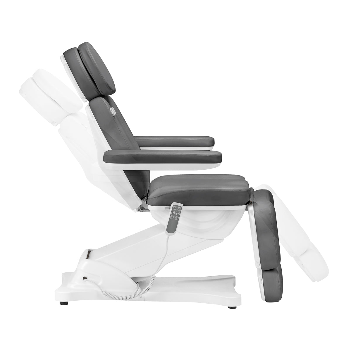 ActiveShop Elektrischer Kosmetikstuhl SILLON CLASSIC 3 Motoren grau
