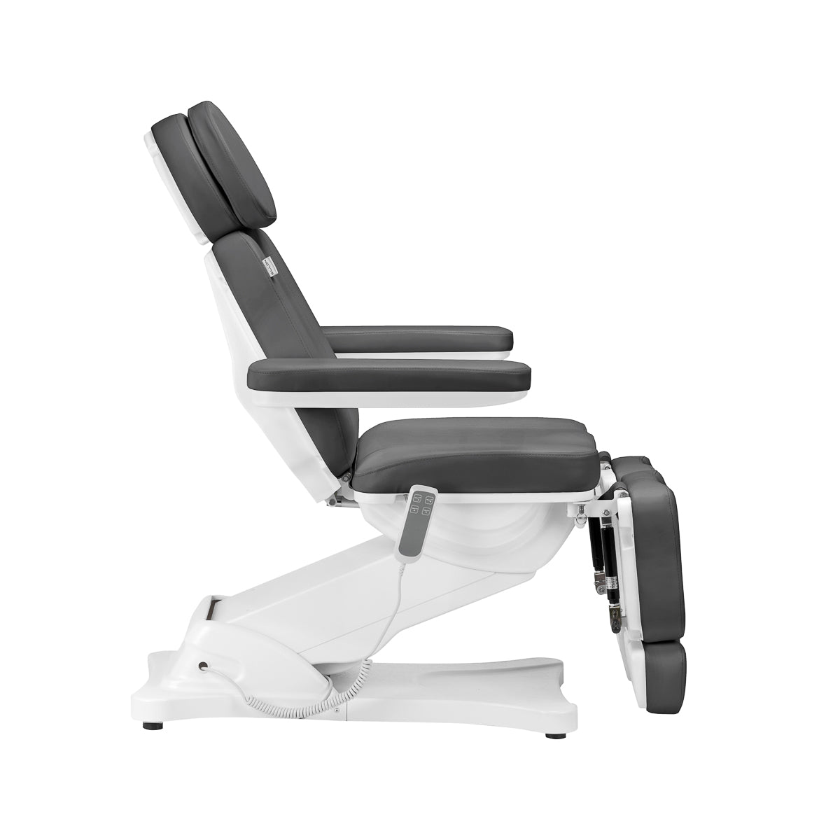ActiveShop Elektrischer Kosmetikstuhl SILLON CLASSIC 2 Motoren Fuß grau