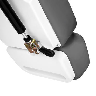 ActiveShop Elektrischer Kosmetikstuhl SILLON CLASSIC 3 Motoren mit Wiege Pedi grau