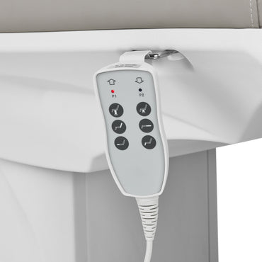 ActiveShop Elektrischer Kosmetikstuhl Azzurro 891 grau