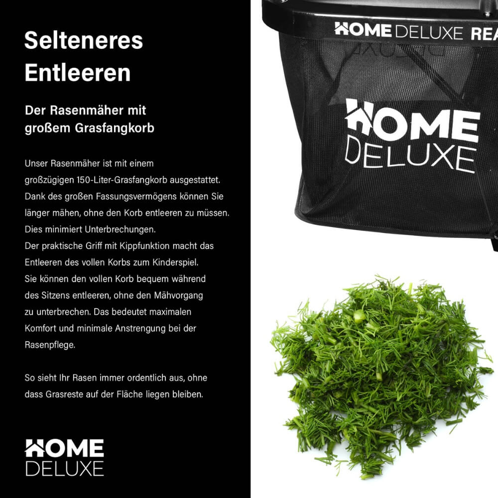 Home Deluxe Rasenmäher REAPER Schwarz
