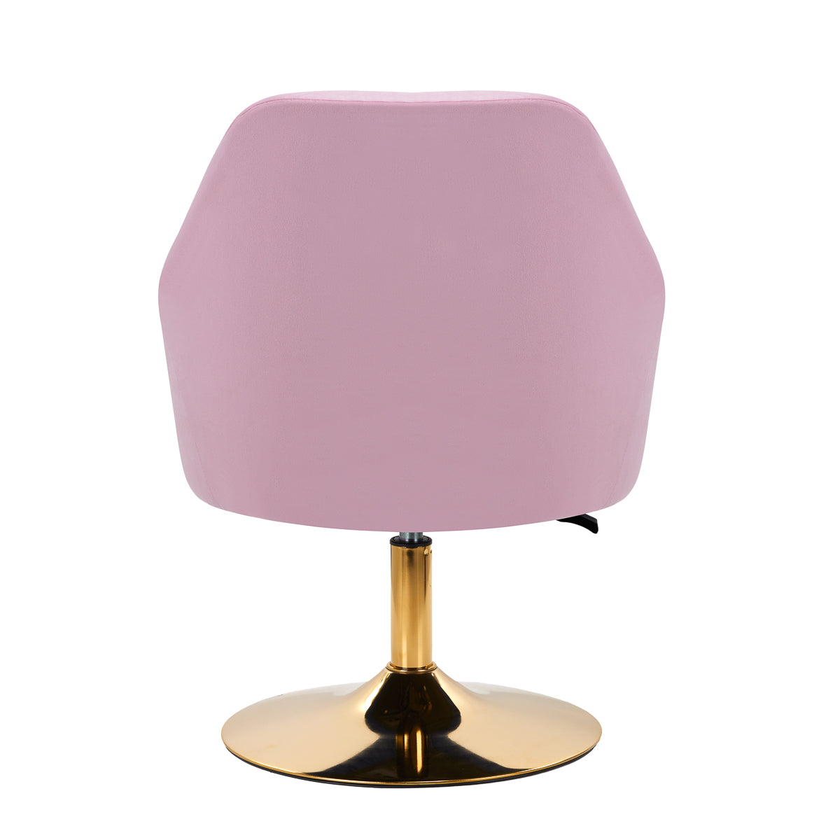 ActiveShop 4Rico Drehstuhl QS-BL14G Samt rosa