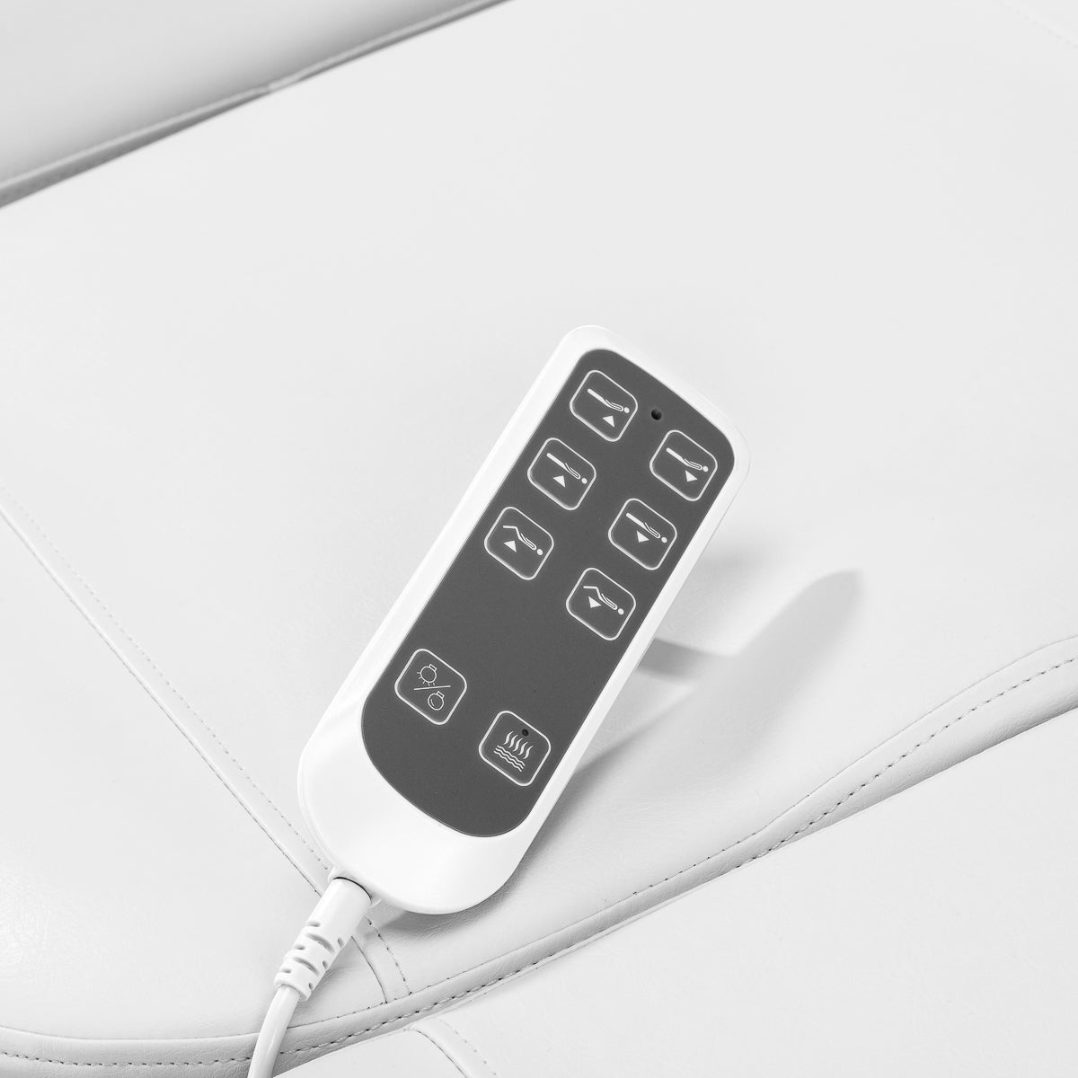ActiveShop Elektrischer Kosmetikstuhl SILLON Luxury 3 Motoren weiß