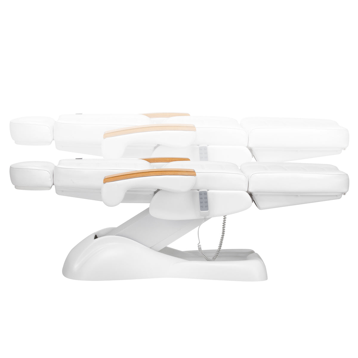 ActiveShop Elektrischer Kosmetikstuhl Lux 4M D weiß mit Wiege