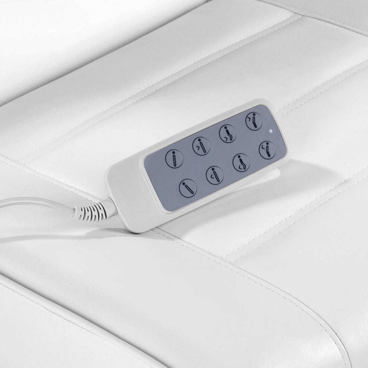 ActiveShop Elektrischer Kosmetikstuhl Lux 4M D weiß mit Wiege