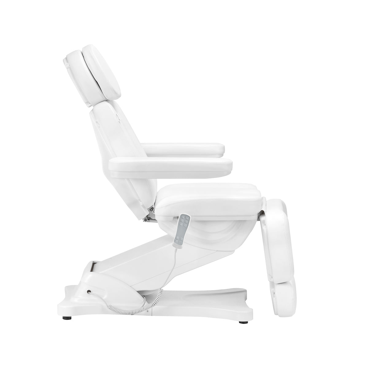 ActiveShop Elektrischer Kosmetikstuhl SILLON CLASSIC 3 Motoren mit Heizfunktion Second Edition weiß
