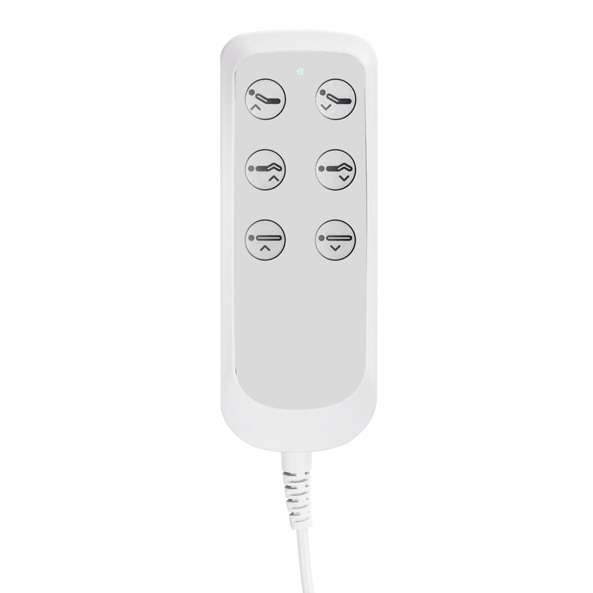 ActiveShop Elektrischer Kosmetikstuhl 2240K Eclipse 3 Motor weiß mit Wiege