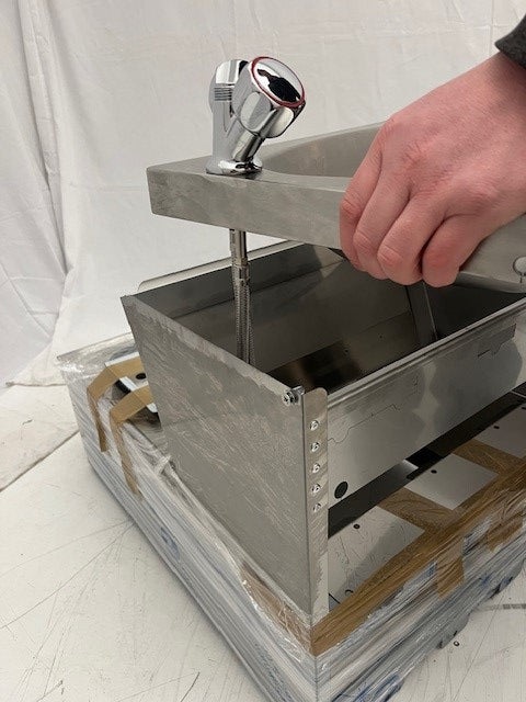 KBS Gastrotechnik Handwasch-Ausgussbecken 50x70x85 cm