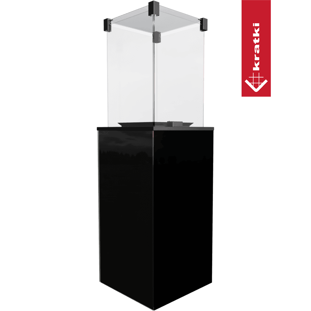 Kratki Terrassenheizer Patio Glas manuelle Steuerung 8,2kW